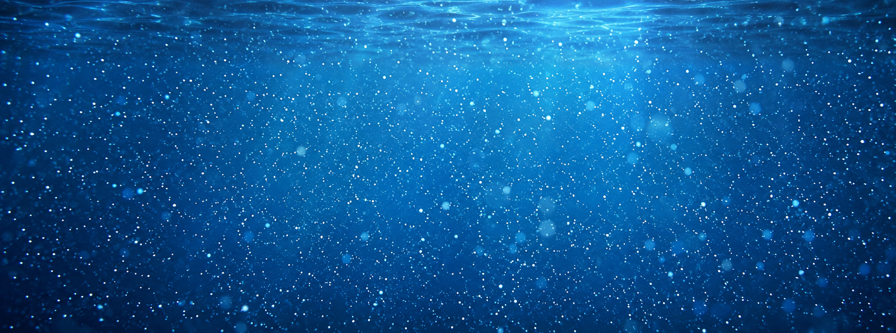Oxygen nanobubbles suspended throughout water for Nano Fit Water Oxygen Lab