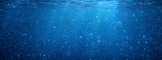 Oxygen nanobubbles suspended throughout water for Nano Fit Water Oxygen Lab