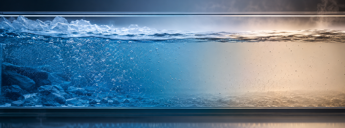 Cold and warm water dissolved oxygen comparison for Nano Fit Water Oxygen Lab