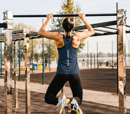 Women's Racerback Tank Top | Next Level 6733 Indigo